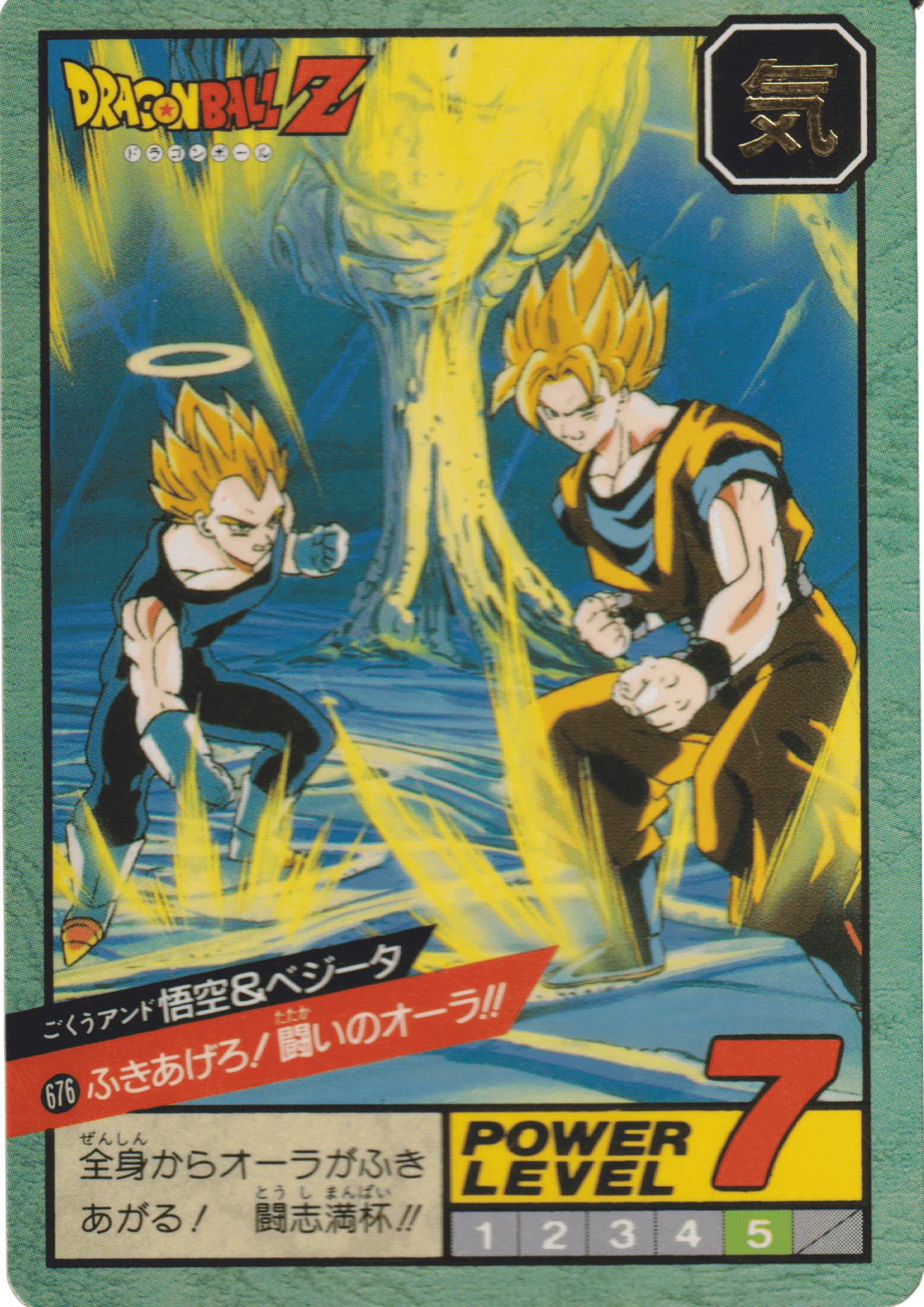 Goku & Vegeta No.676 | Carddass Super Battle ChitoroShop
