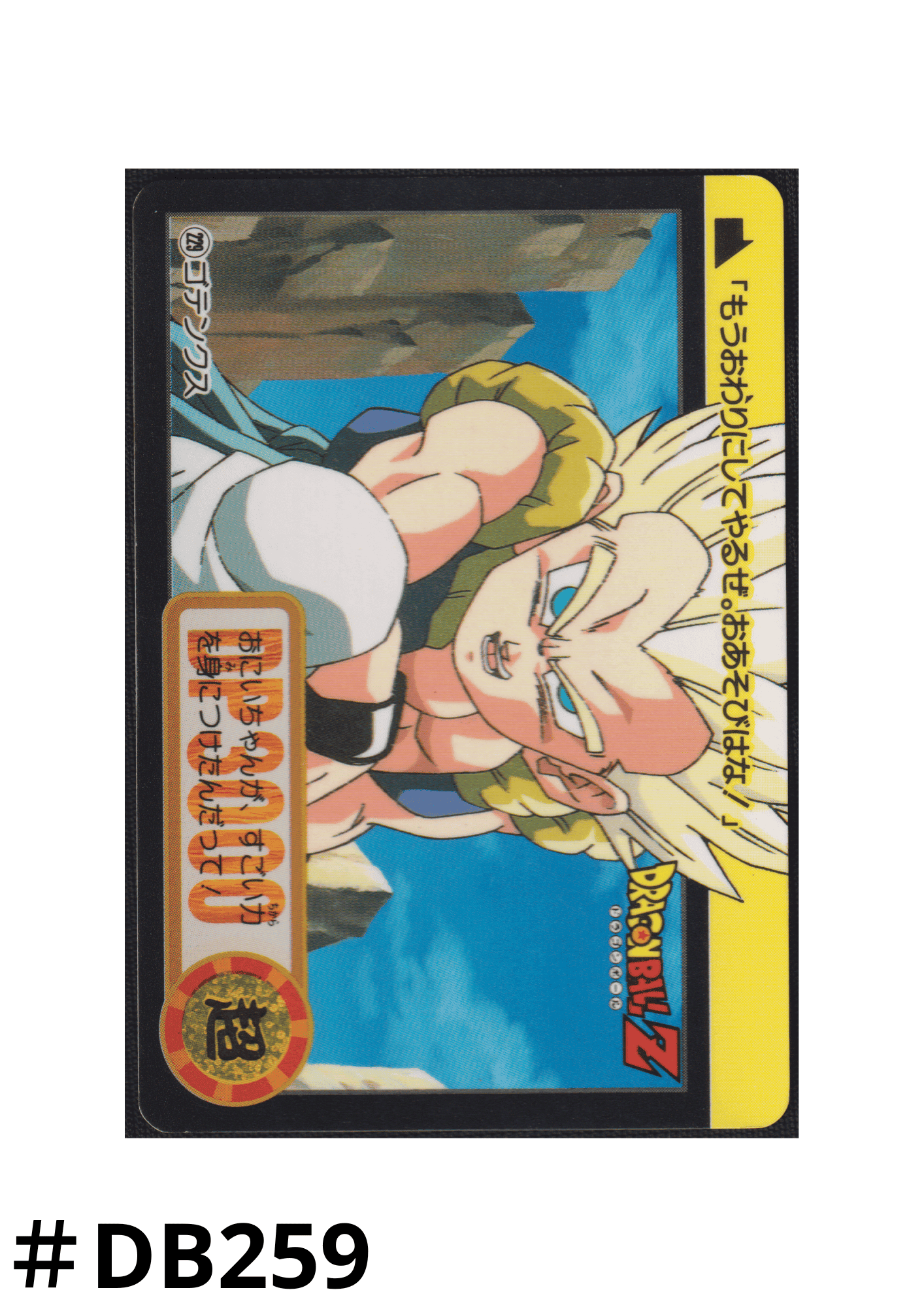 Gotenks No.229 | Carddass Hondan ChitoroShop