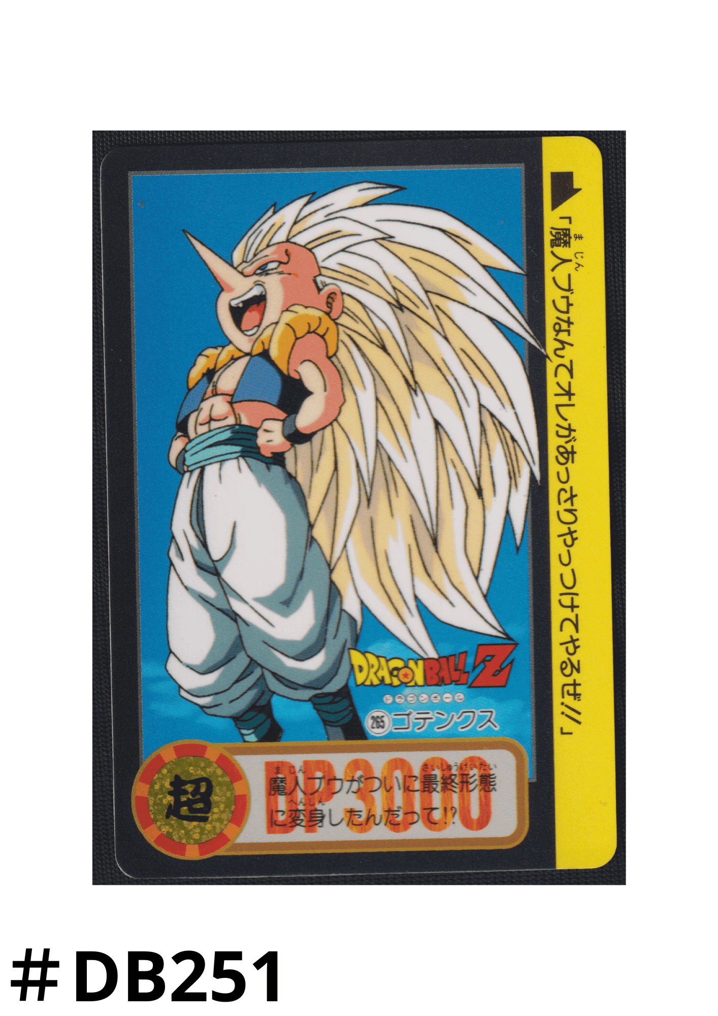 Gotenks No.265 | Carddass Hondan ChitoroShop