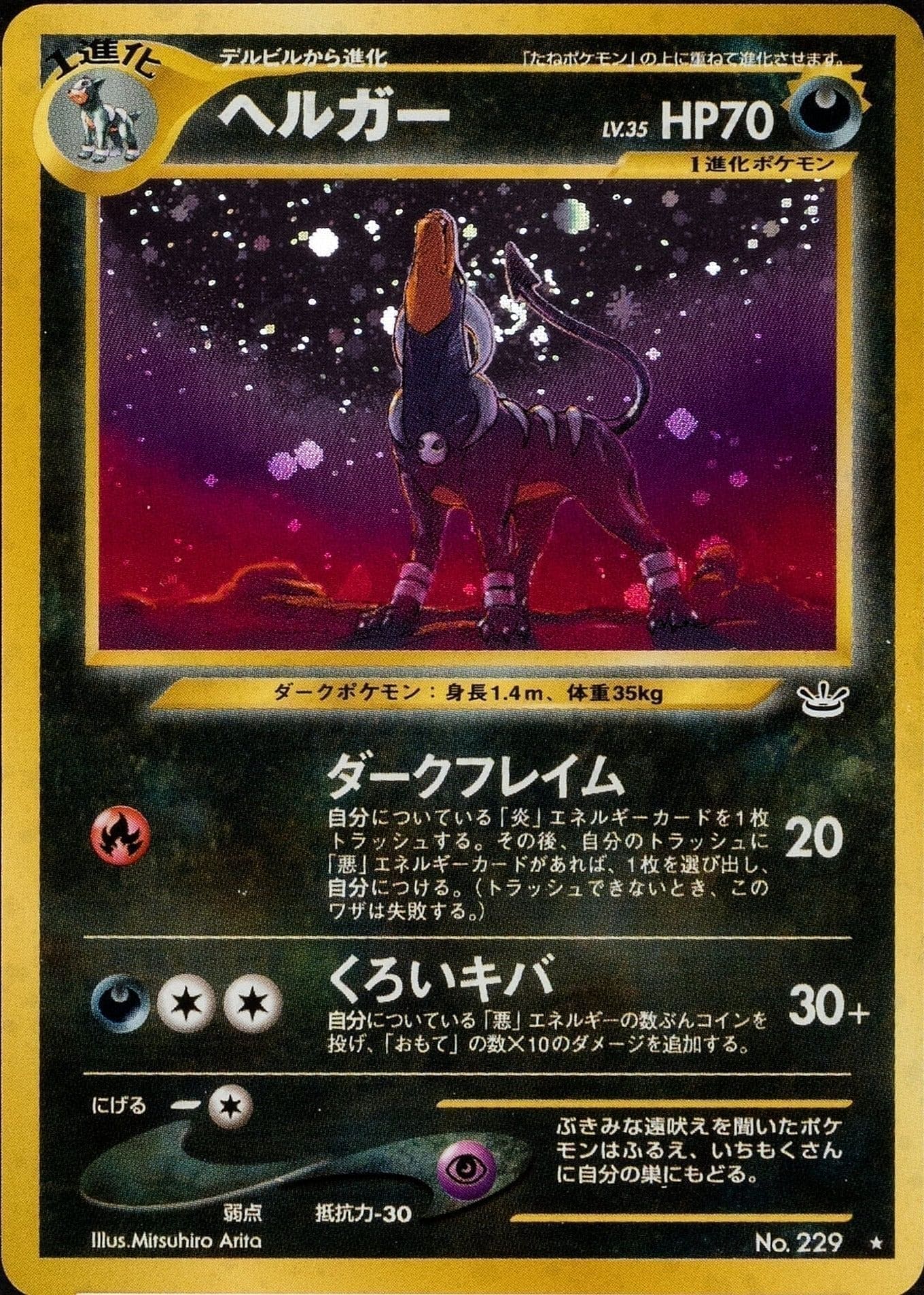 Houndoom No.229 | Tienda Neo Revelación Chitoro