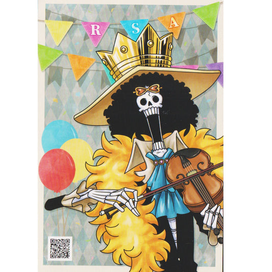 Brook | Carte Postale One Piece 10th
