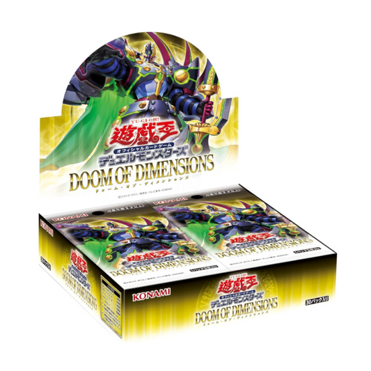 Yu-Gi-Oh! DOOM OF DIMENSIONS Booster Box