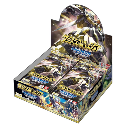 DIGIMON  Booster Box : Cross Evolution [BT‐19]