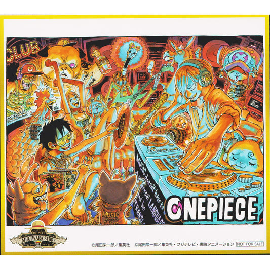 Night Club | Mugiwara Store Shikishi-style Illustration Card