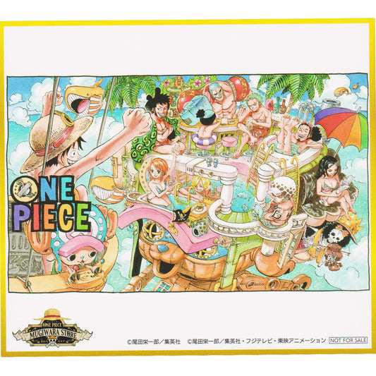 Pool Party | Mugiwara Store Shikishi-style Illustration Card