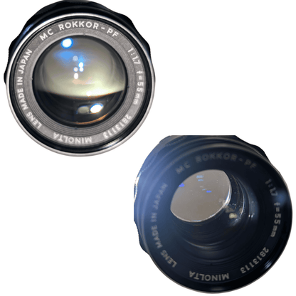 Minolta MC Rokkor - PF 55mm F/1.7 (Monture MC)