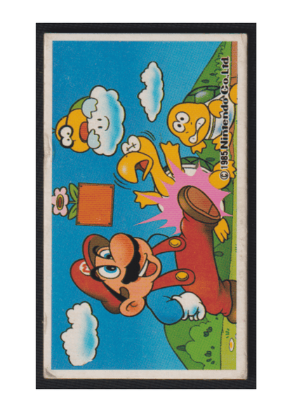 Super Mario Bros. - Nintendo Menko Card (1985) #6