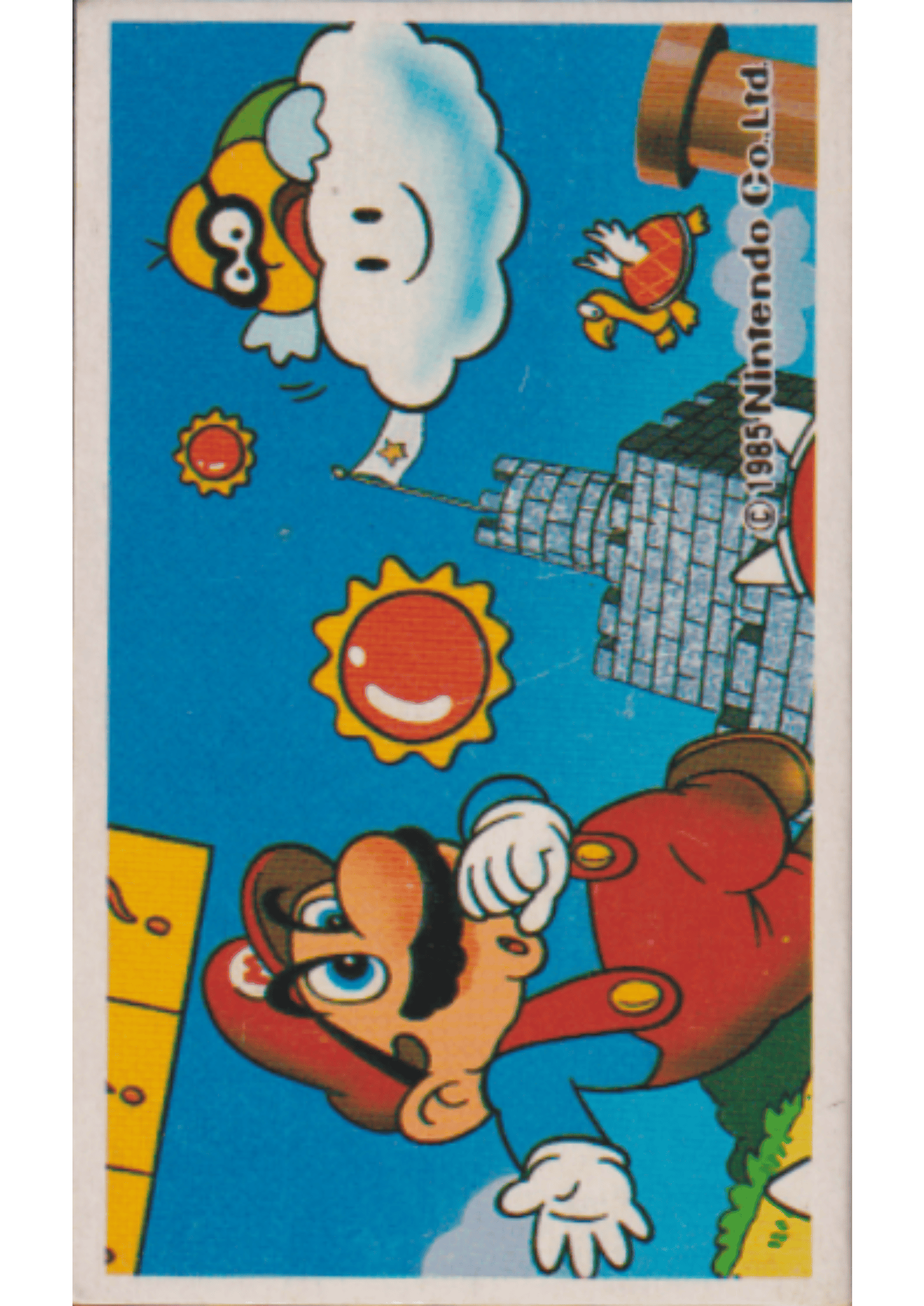 Super Mario Bros. - Nintendo Menko Card (1985) #7