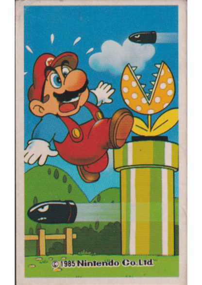 Super Mario Bros. - Nintendo Menko Card (1985) #2