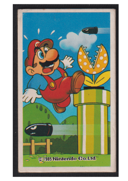 Super Mario Bros. - Nintendo Menko Card (1985) #2