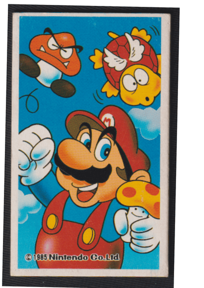 Super Mario Bros. - Nintendo Menko Card (1985) #1