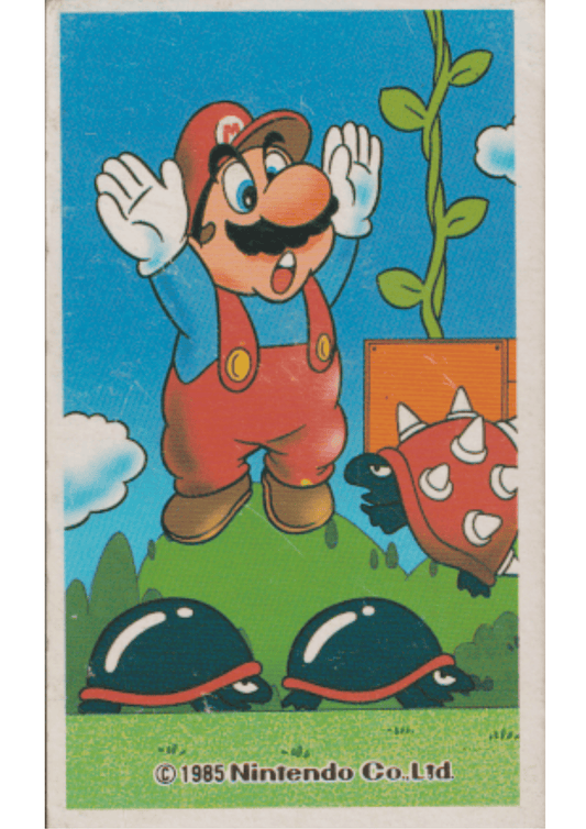 Super Mario Bros. - Nintendo Menko Card (1985) #3