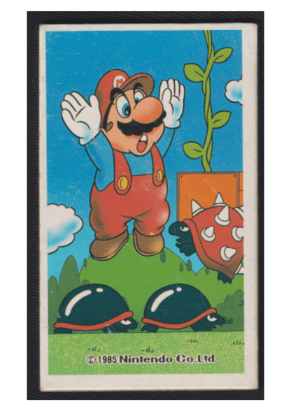 Super Mario Bros. - Nintendo Menko Card (1985) #3