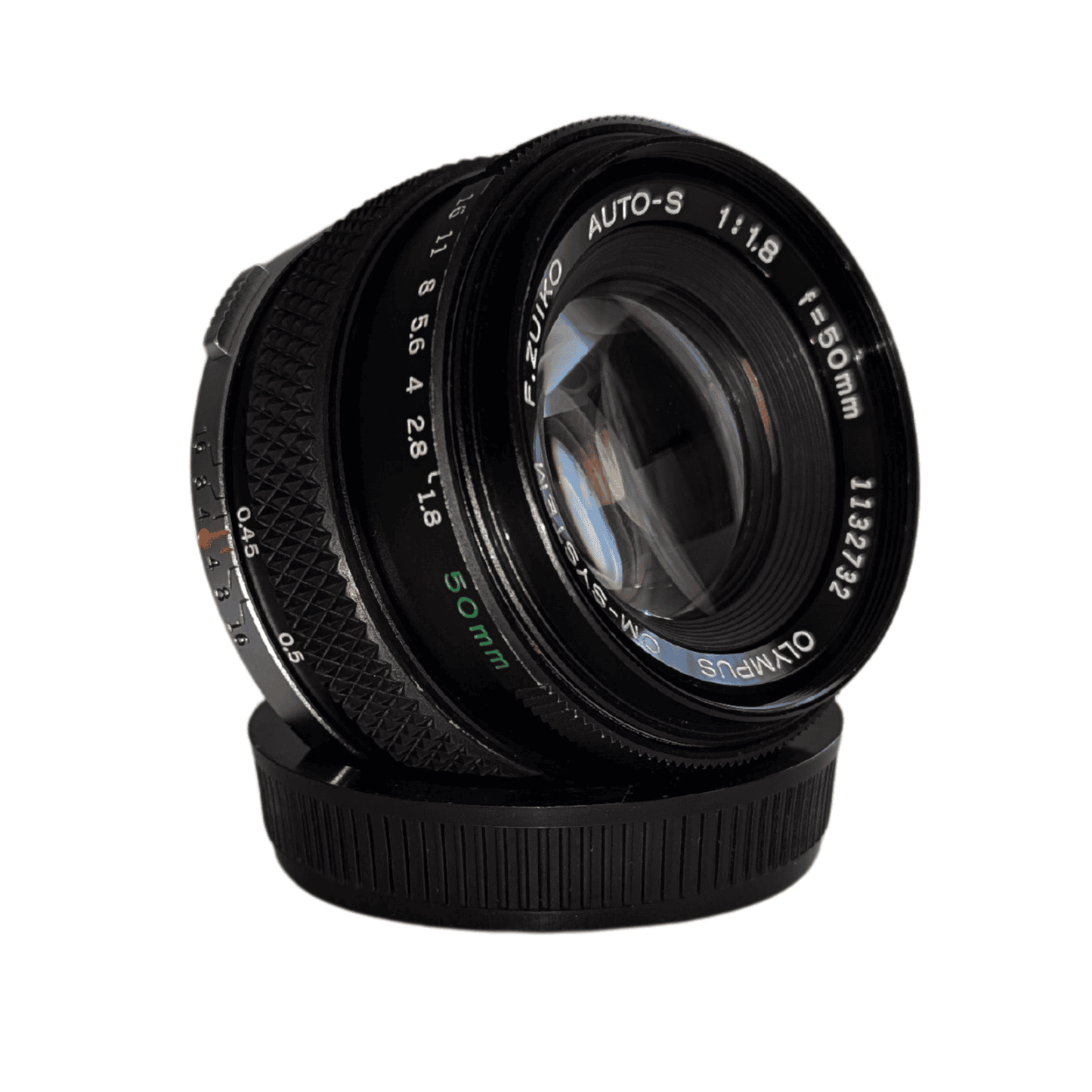 Olympus F.Zuiko Auto-S 50mm F/1.8 (Monture OM)
