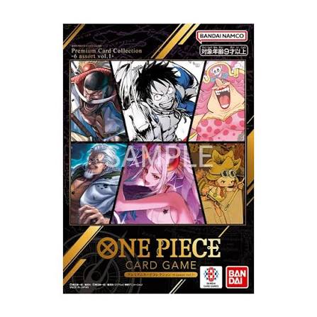 One Piece Premium Card Collection 6 assort vol.1