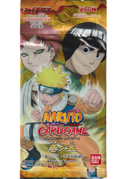 Naruto-kaartenpakket deel 5