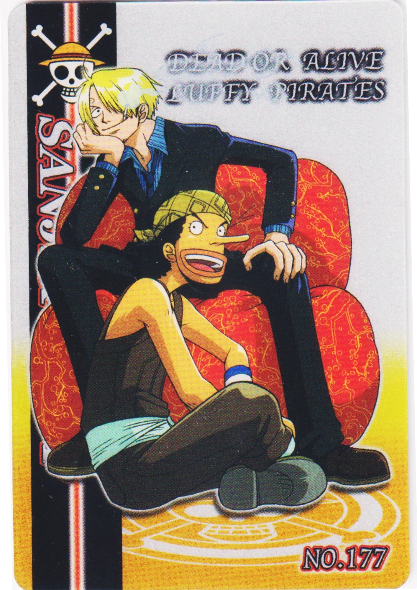 Sanji & Usopp No.177 | One Piece Gumica - ChitoroShop