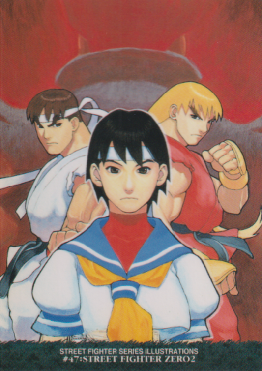 Street Fighter Zero 2 #47 | Street Fighter Carddass Masters