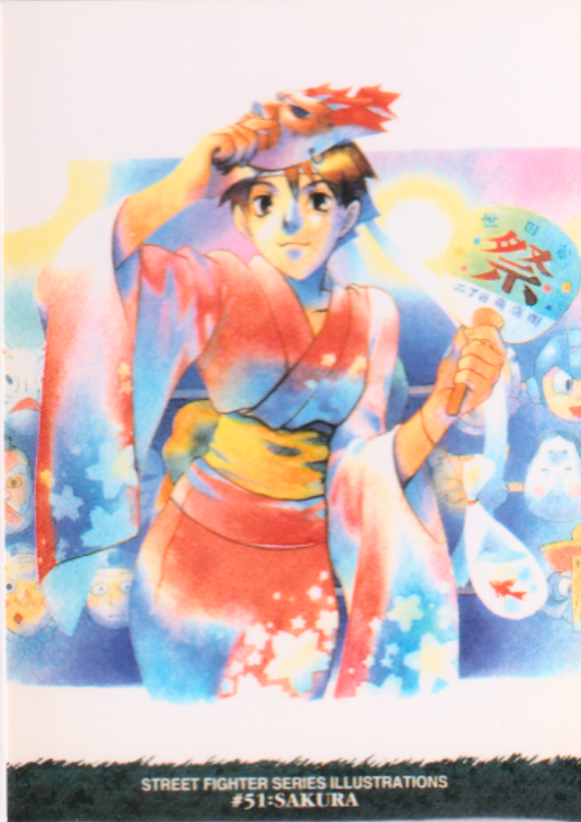 Sakura #51 | Street Fighter Carddass Masters