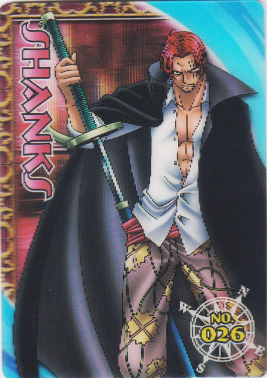 Shanks No.026 | 3D Card Collection