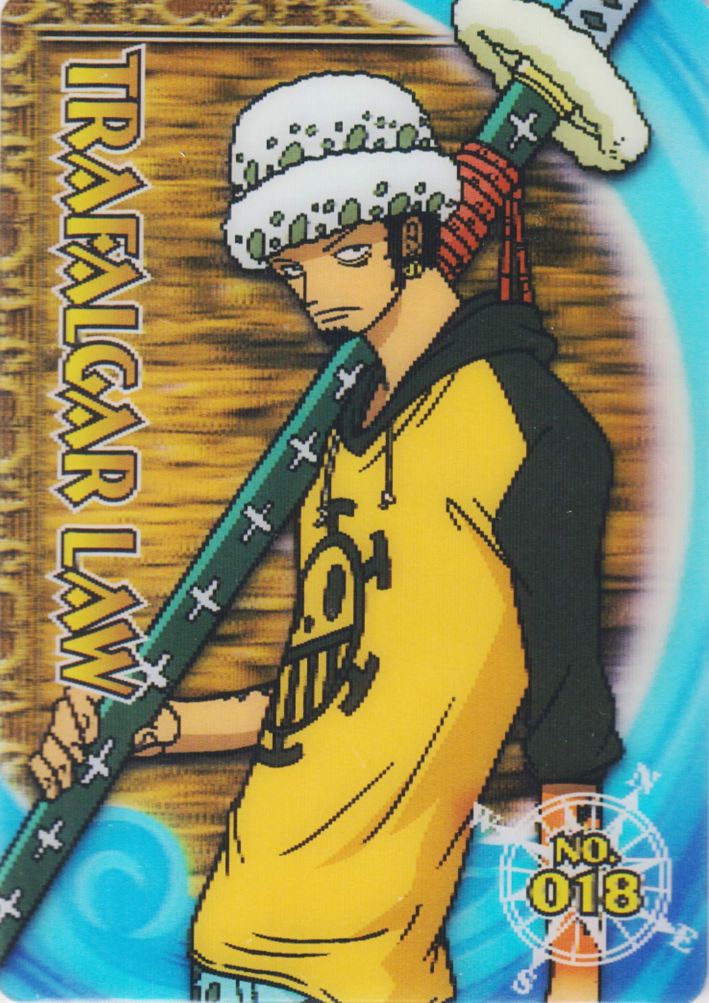 Trafalgar Law No.018 | 3D Card Collection