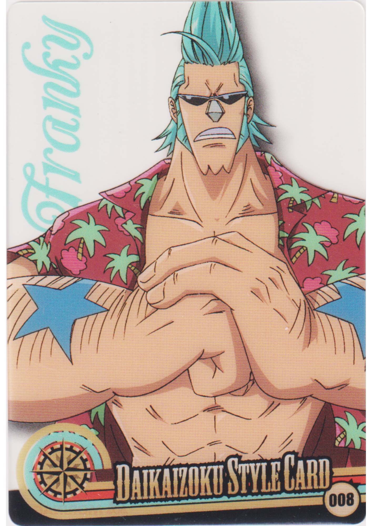 Francky 008 | One Piece Morinaga Clear Cards
