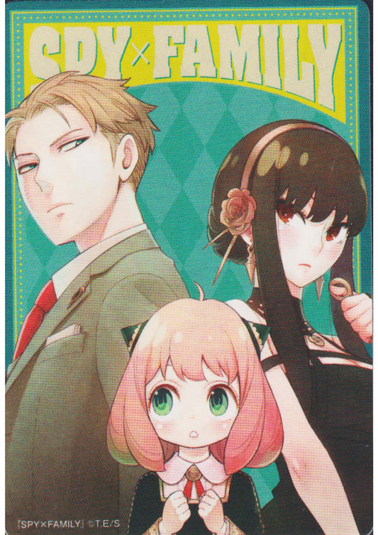 Spy Familly - NatsuComi Double Sticker card Promo
