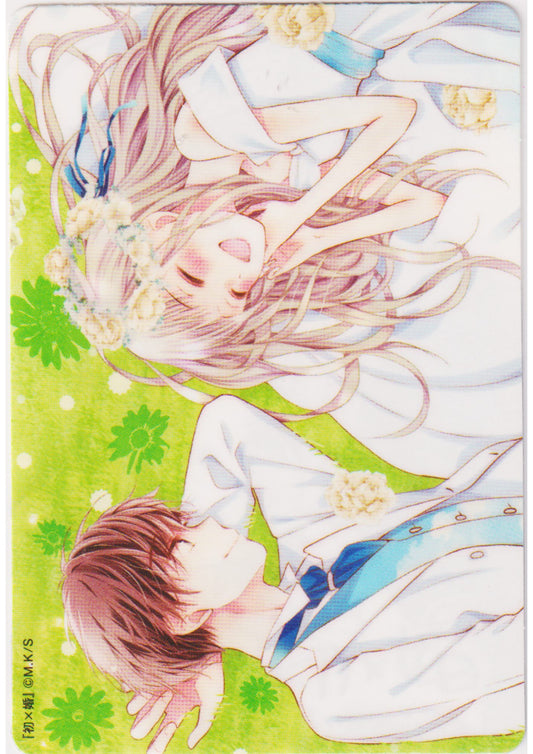 Ui × Kon - NatsuComi Double Sticker card Promo