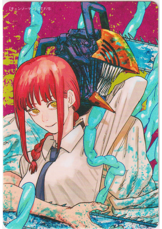 Chainsaw Man - NatsuComi Double Sticker card Promo