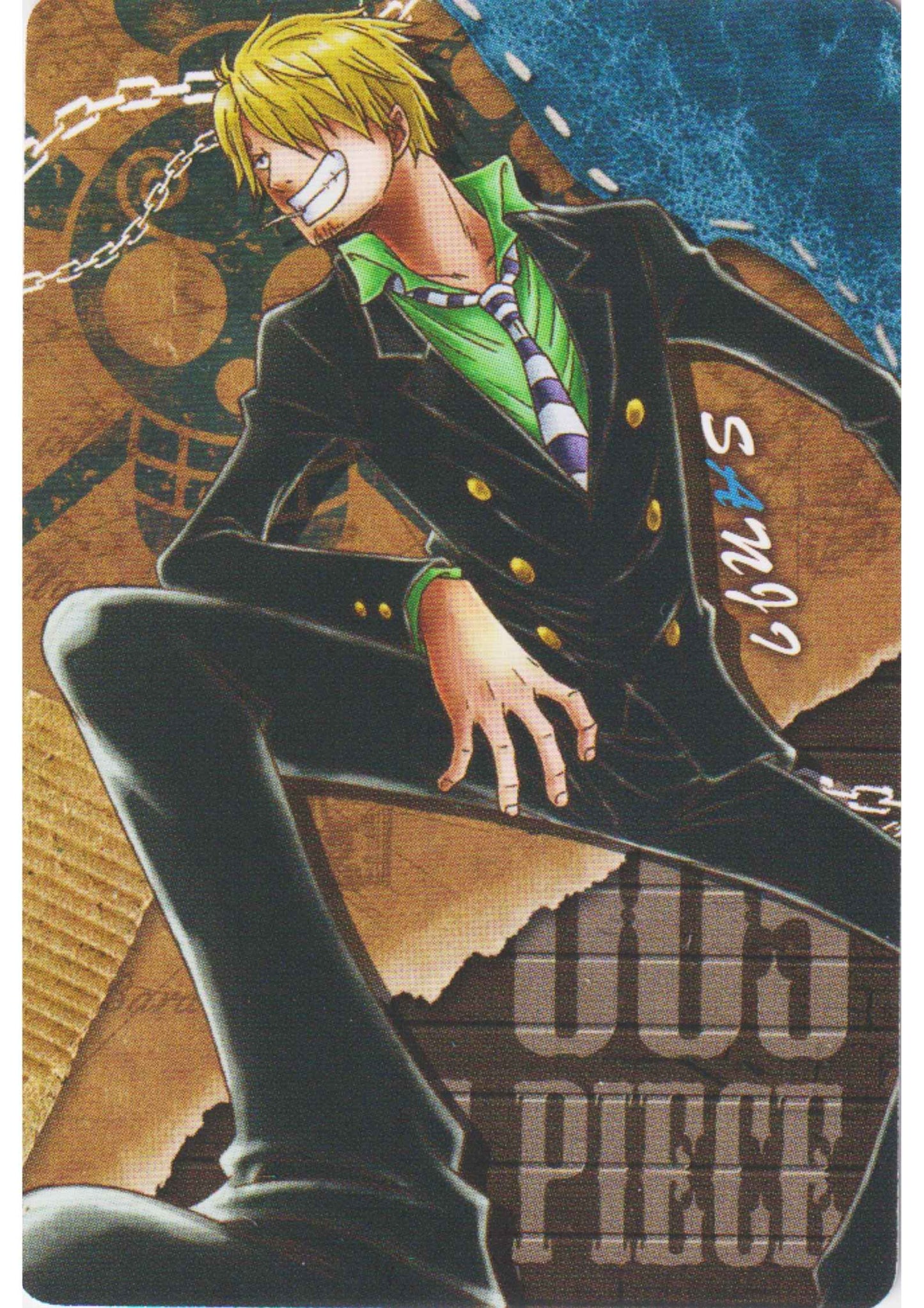 Sanji 005 | Popcorn card : Memorial Log