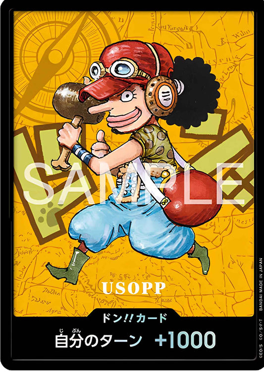 Carte Don!! - Usopp | Premium Card Collection Kumamoto Special