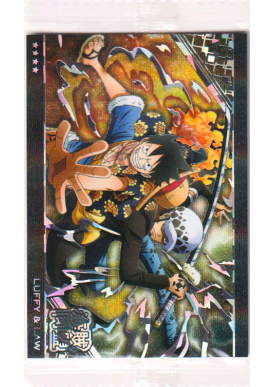 Luffy& Law No.8-09 GR | Bandai One Piece Wafer - ChitoroShop