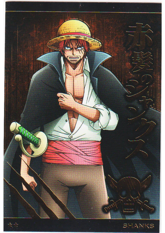 Shanks n.° 4-20 R | Bandai One Piece Wafer