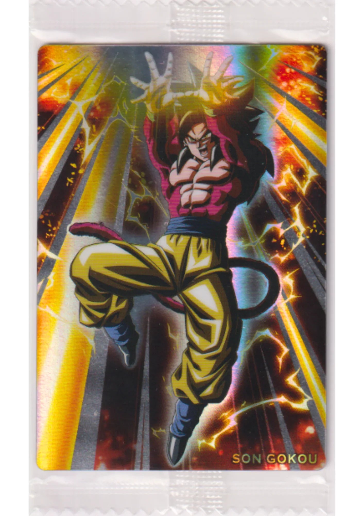Son Goku (Super-Saiyajin 4) 14 SR | Dragon Ball Wafer-Karten - ChitoroShop