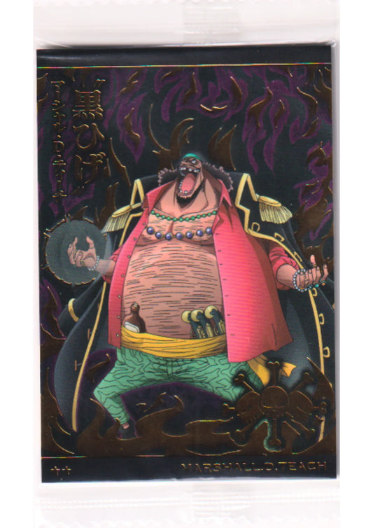 Marshall.D.Teach No.4-18 R | Bandai One Piece Wafer - ChitoroShop
