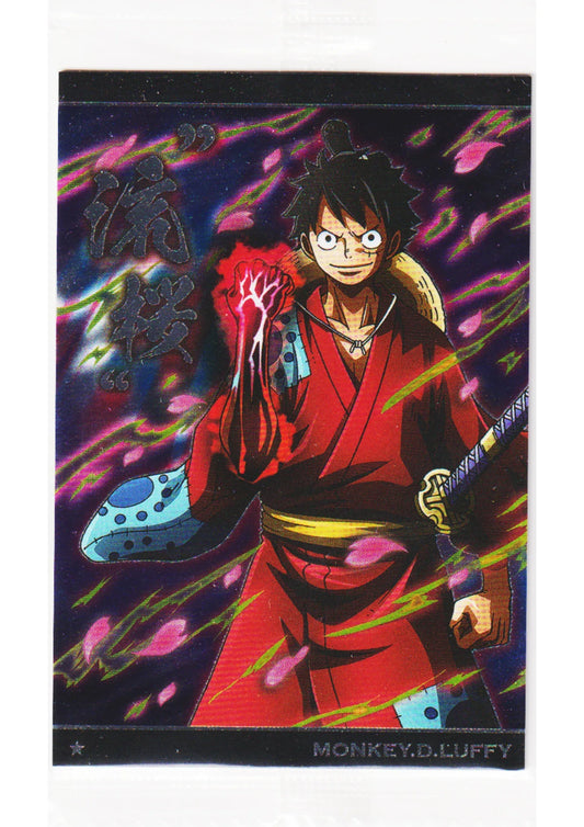 Monkey.D.Luffy No.8-01 N | Bandai One Piece Wafer - ChitoroShop