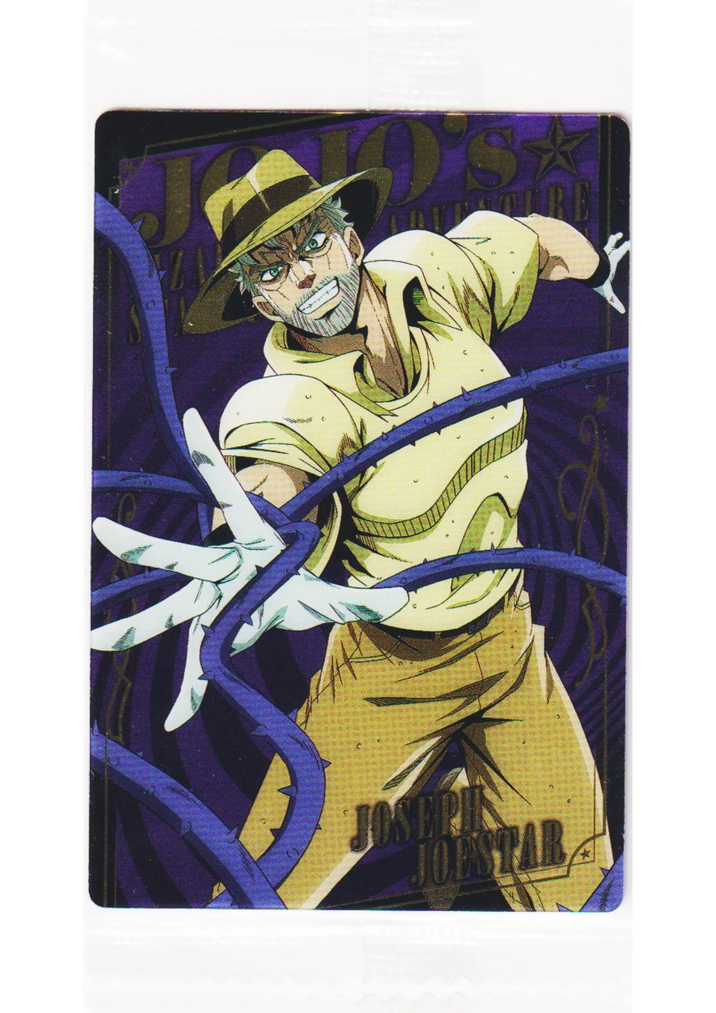 Joseph Joestar No.04 | JoJo's Bizarre Adventure Wafer Bandai - ChitoroShop