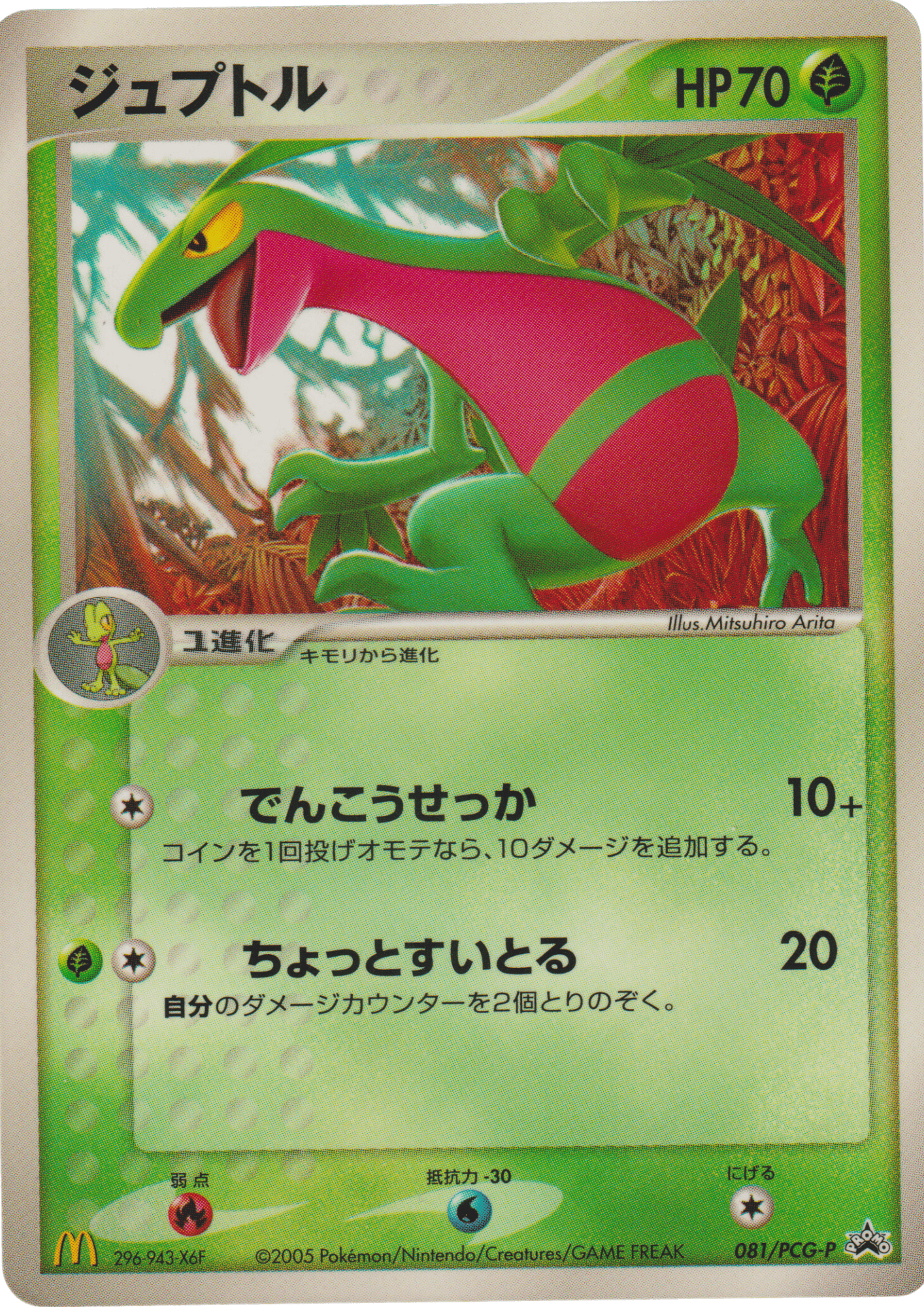 Grovyle 081/PCG-P | PCG Promo