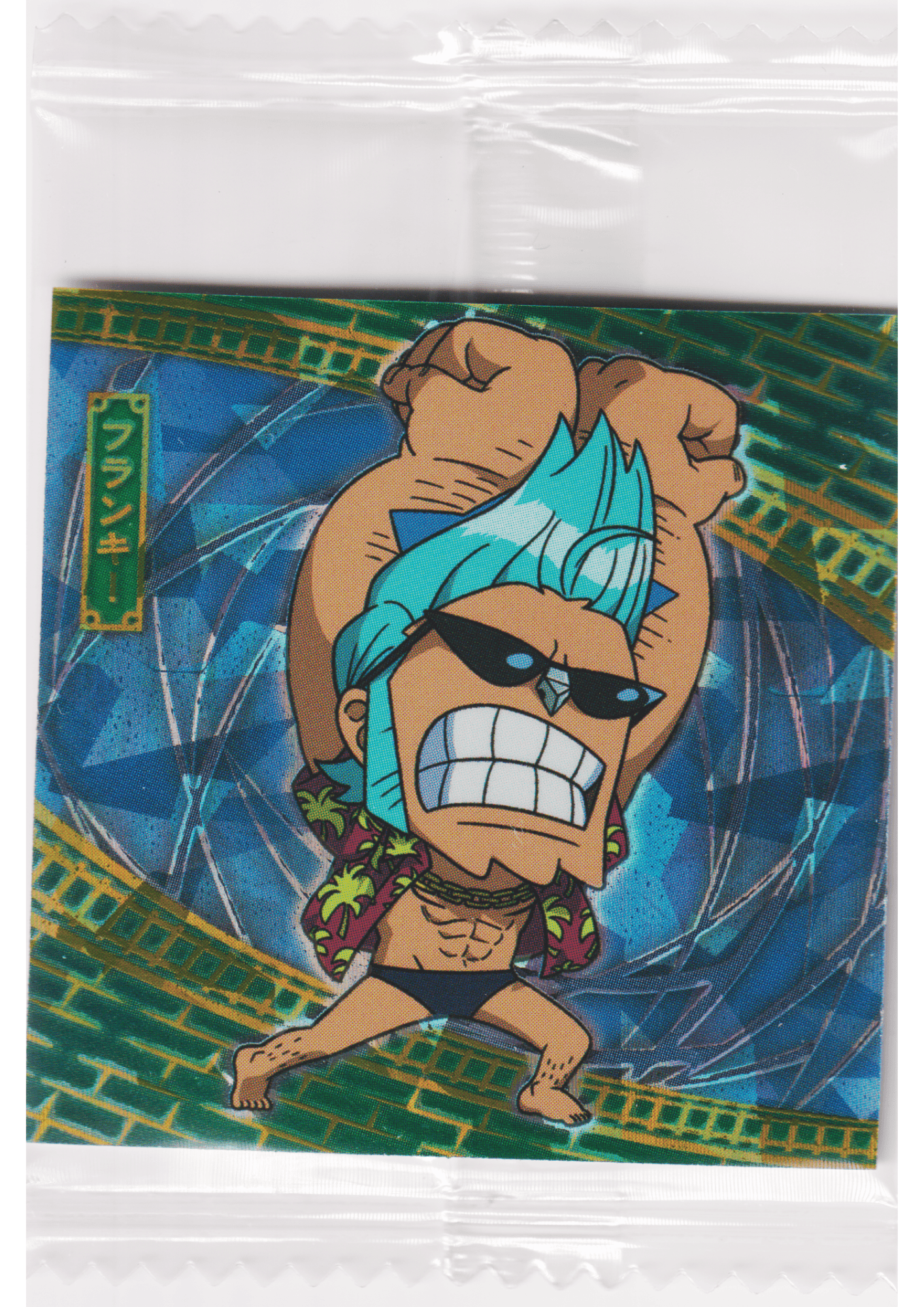 Franky SW9-16 SR | One Piece Wafer Stickers