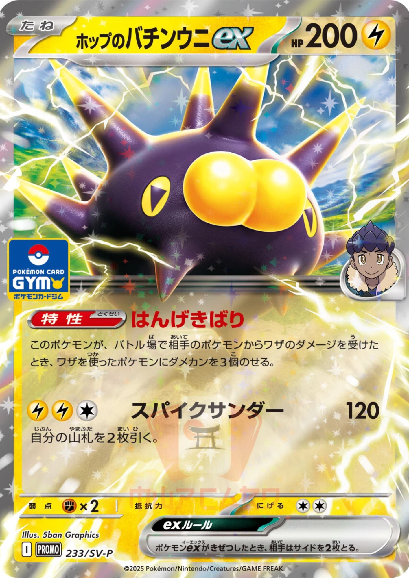 Pincurchin ex 233/SV-P | Promo SV