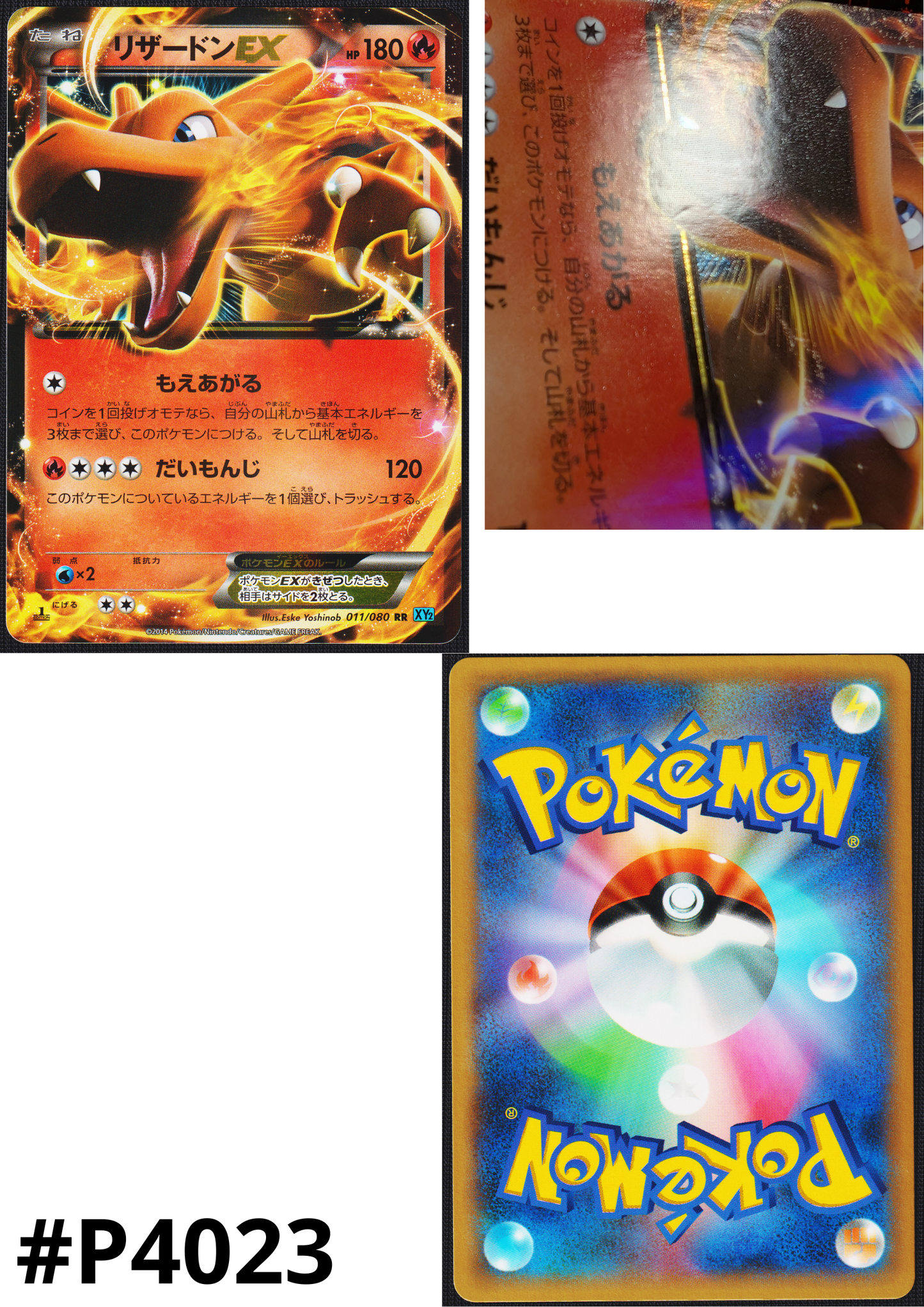 Charizard 011/080 RR | XY2 Wild Blaze