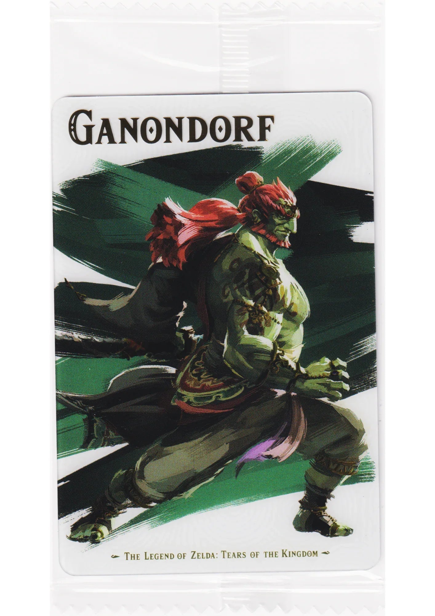 GANONDORF No.17 | The Legend Of Zelda Wafers Cards - ChitoroShop