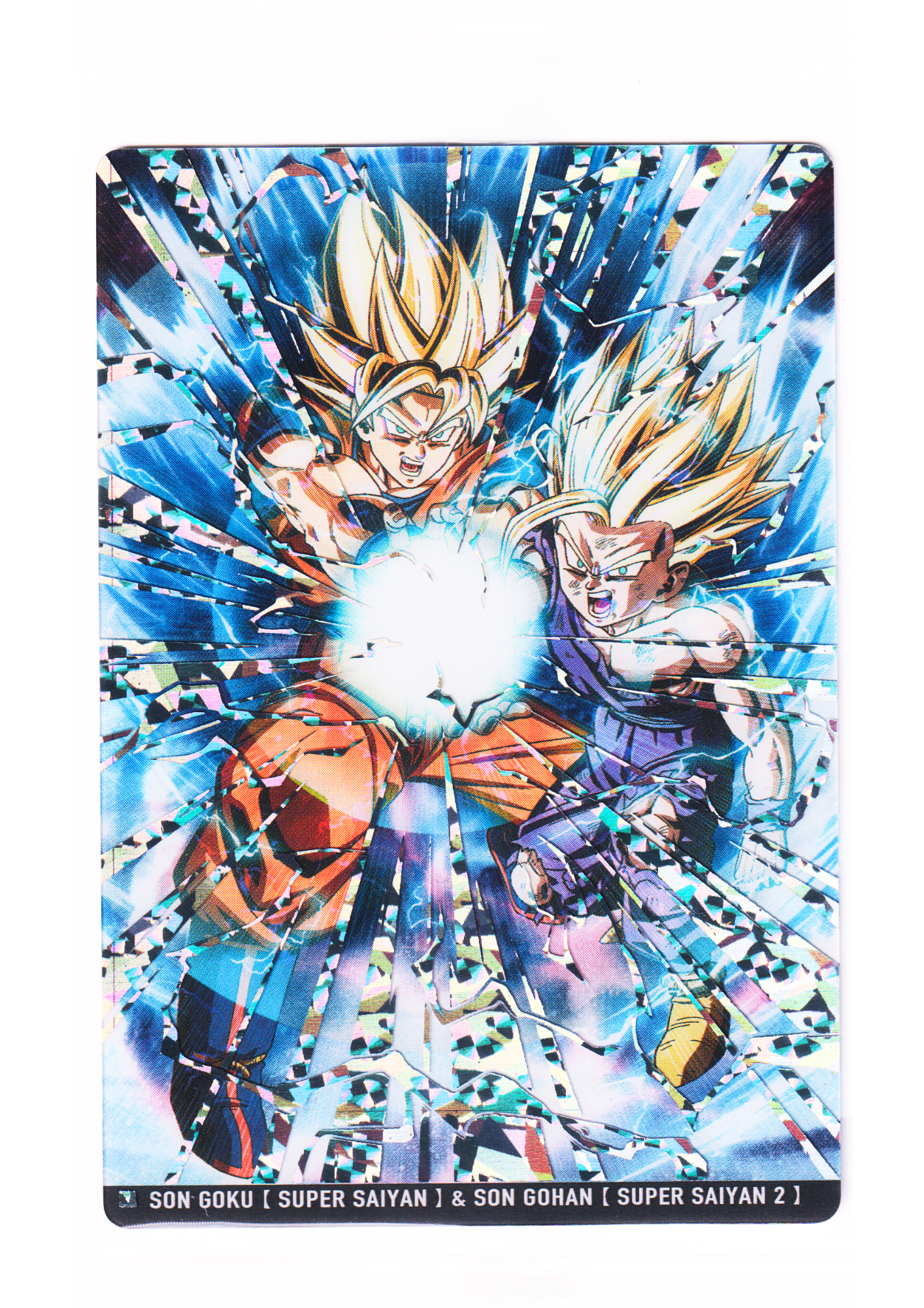 Son Goku (Super Saiyan) & Son Gohan(Super Saiyan 2) 6-15 SSR | Itajaga Dragon Ball Vol.6