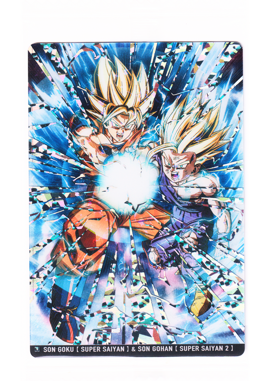 Son Goku (Super Saiyan) & Son Gohan(Super Saiyan 2) 6-15 SSR | Itajaga Dragon Ball Vol.6
