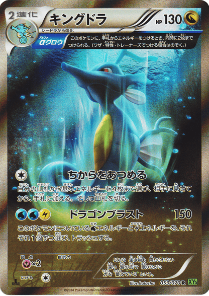Kingdra 053/070 R  | Tidal Storm XY5