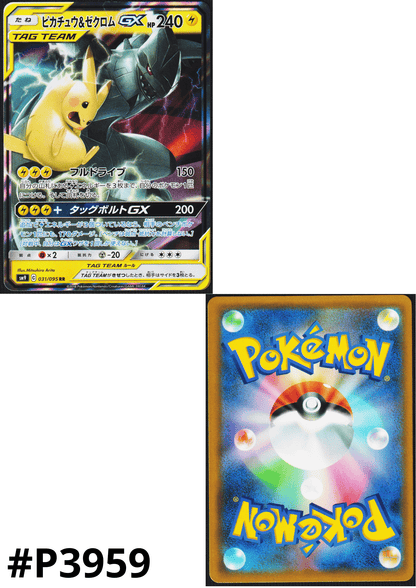 Pikachu & Zekrom GX 031/095 RR | SM9