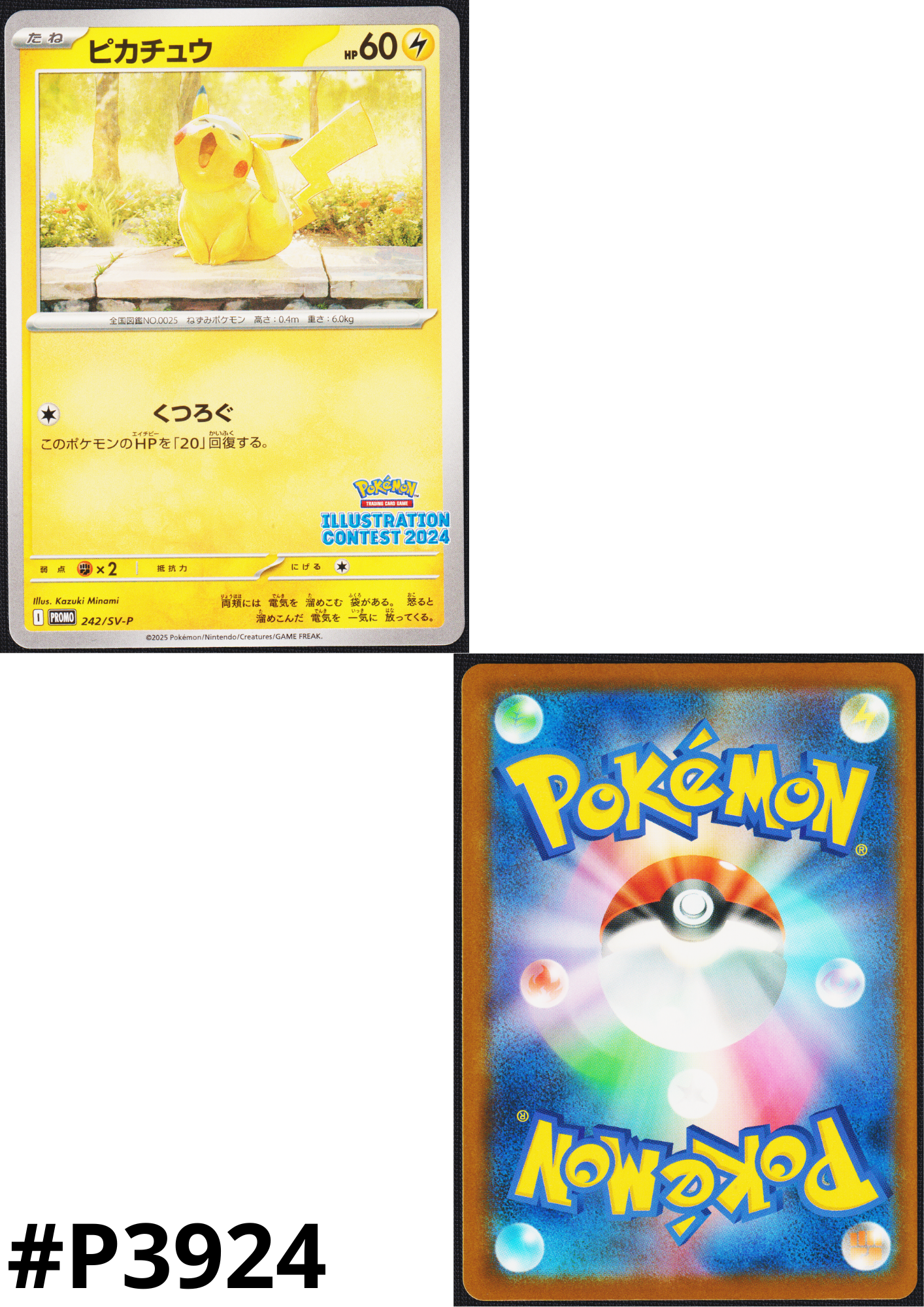 Pikachu 242/SV-P | Promo