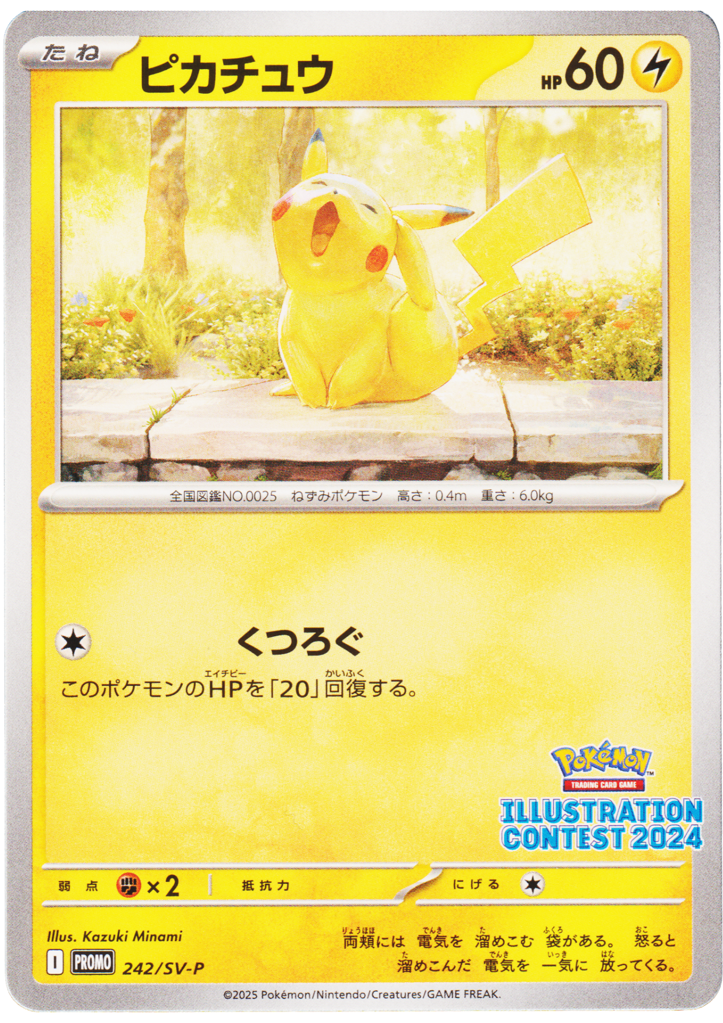 Pikachu 242/SV-P | Promo
