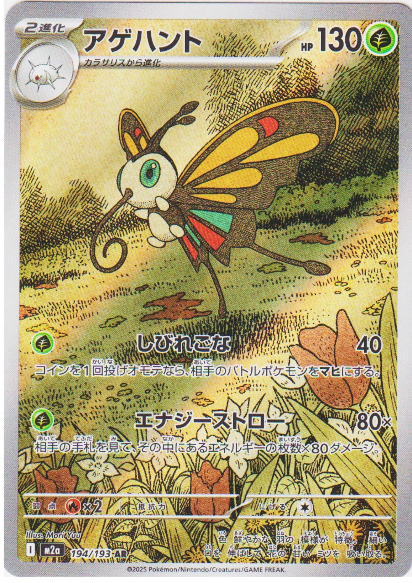 Beautifly 194/193 AR | Mega Dream ex M2a - ChitoroShop