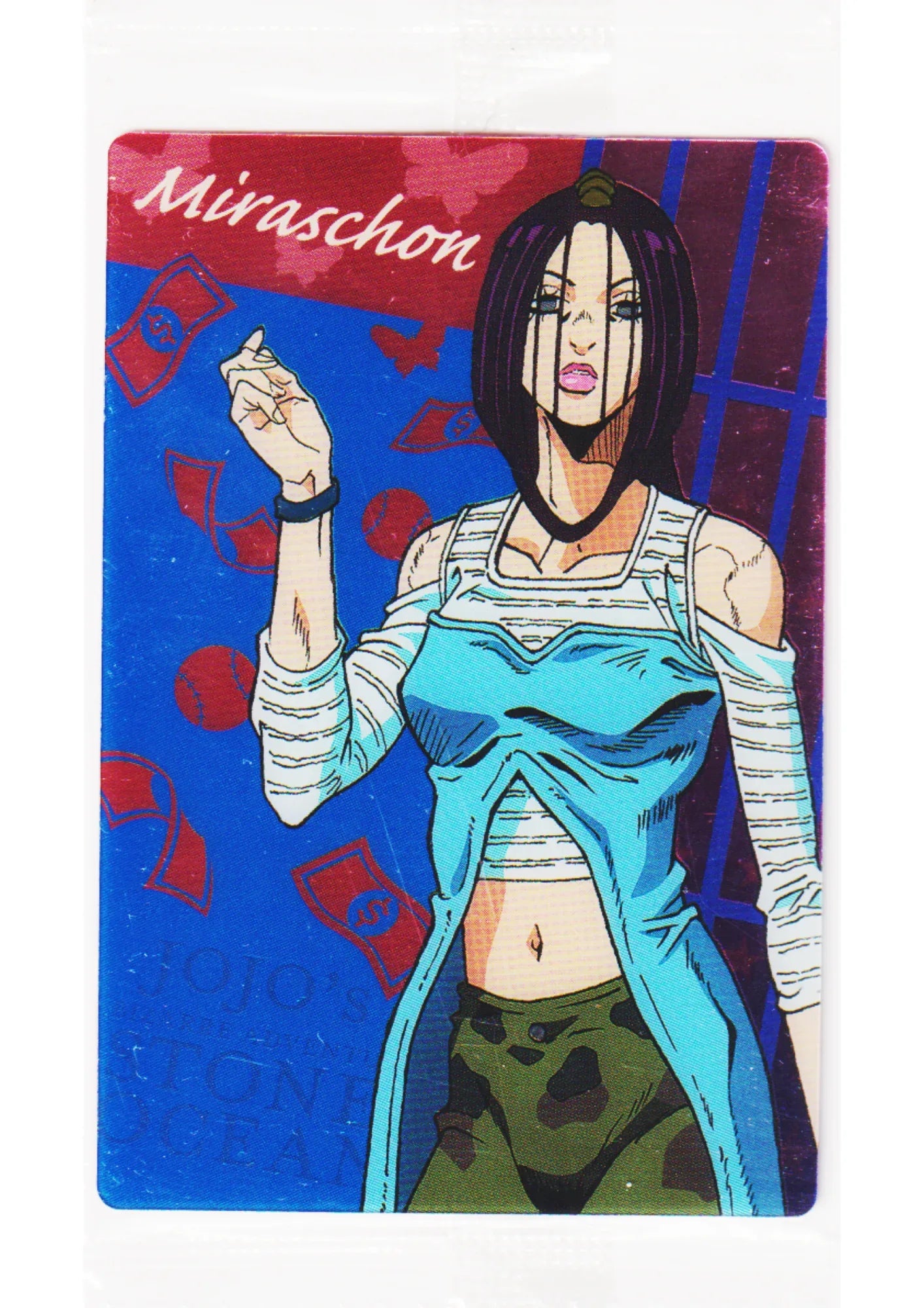 Miraschon No.10 | JoJo's Bizarre Adventure Wafer Card - ChitoroShop
